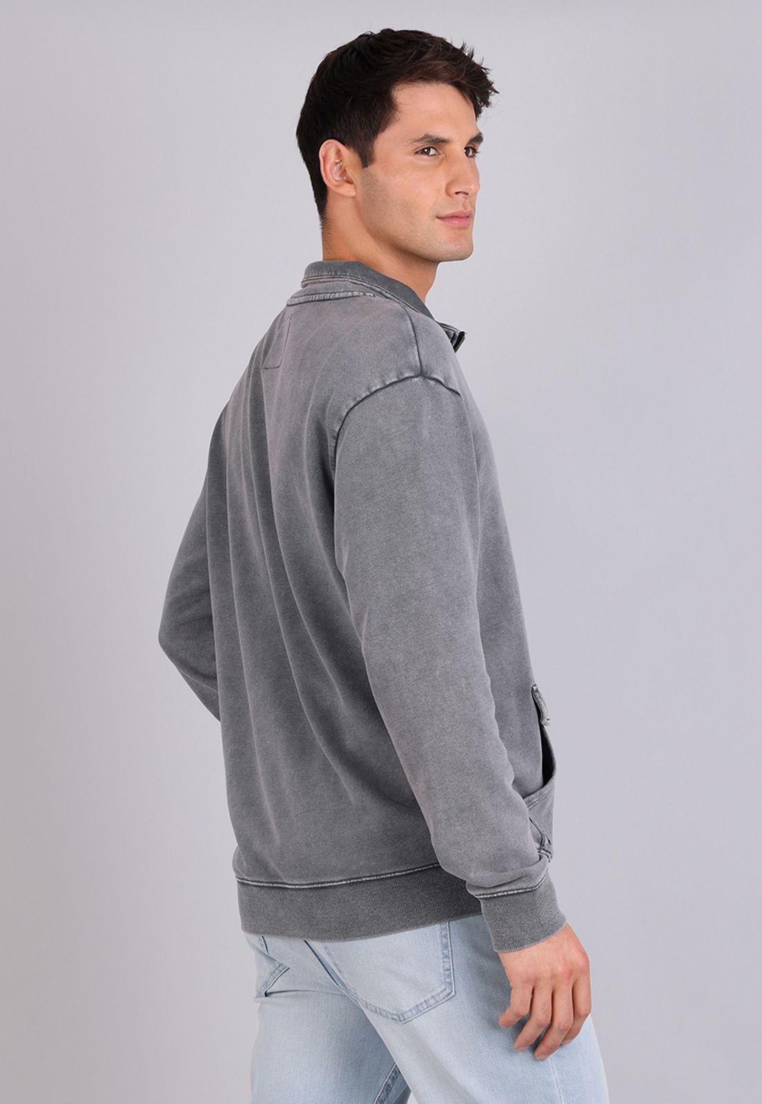 Poleron Half Zipper Hombre Soviet-1