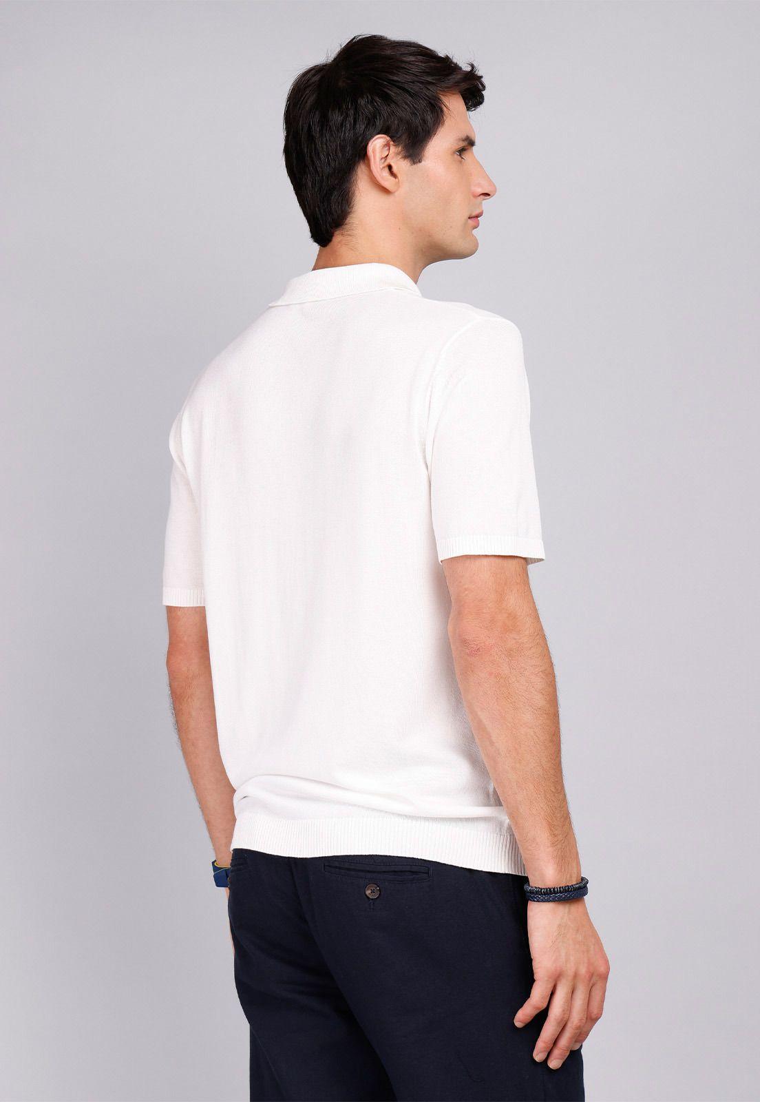 Polera Tejida Cuello Con Cierre Arrow PO32047BL-1