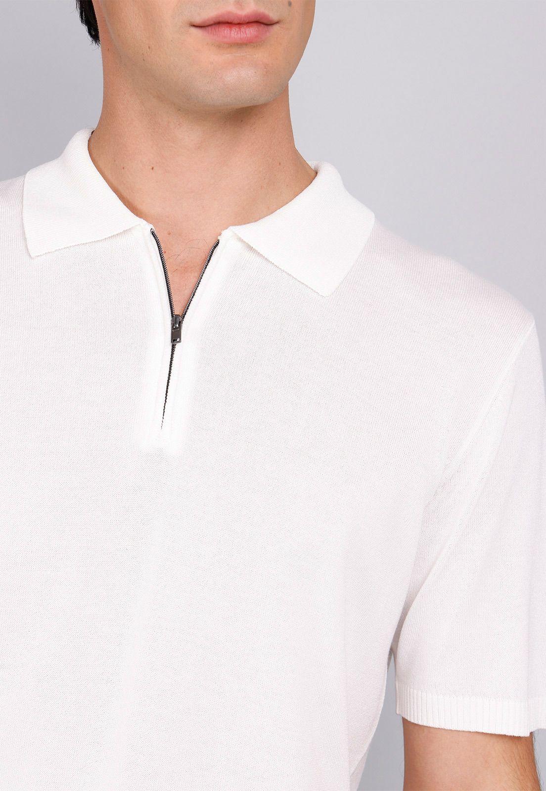 Polera Tejida Cuello Con Cierre Arrow PO32047BL-2