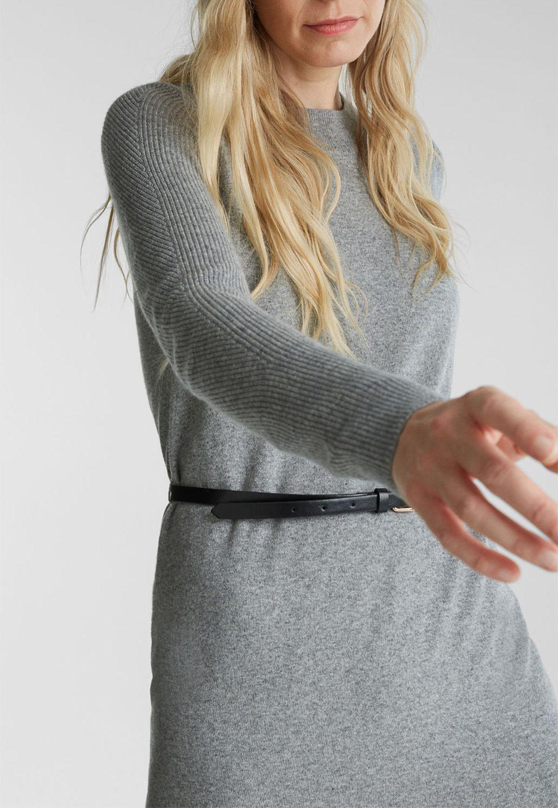 Vestido Maxi Cachemire Con Cinturón Esprit-2