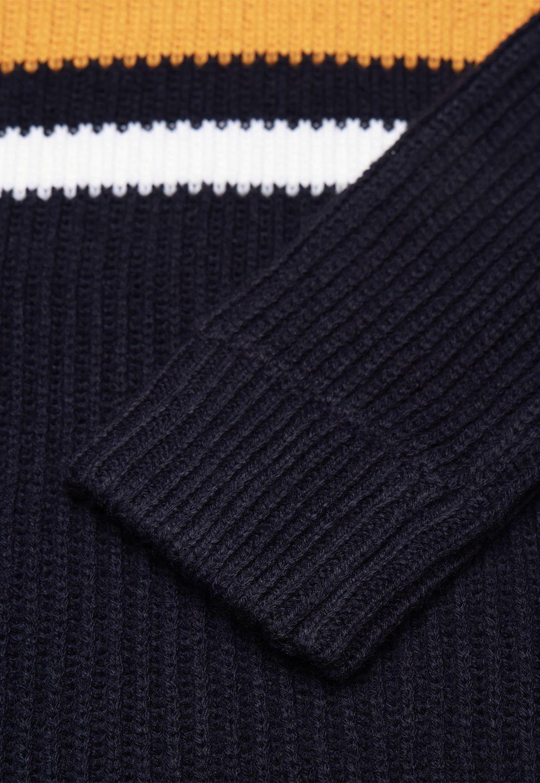 Sweater A Rayas Niño Osito-3