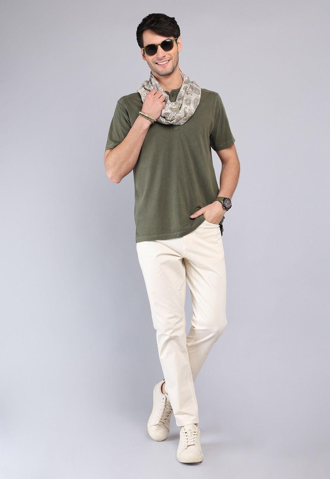 Polera Cuello Redondo Stone Wash Arrow PO32021OL-3