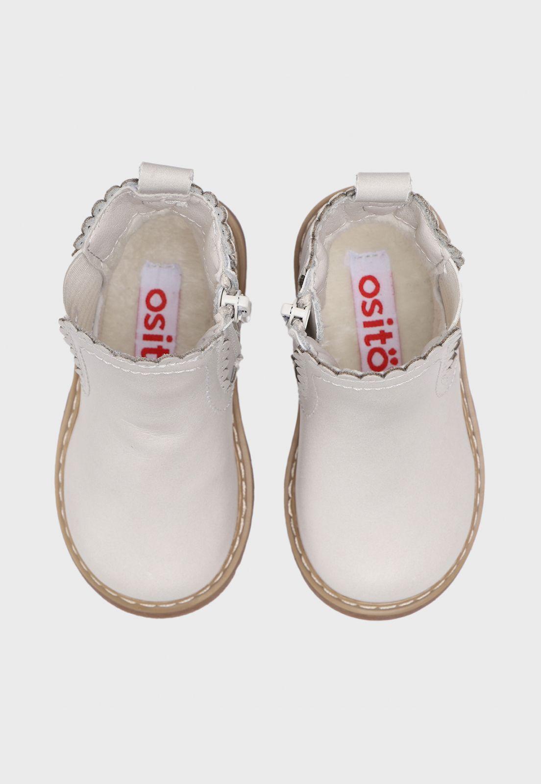 Bota Tipo Chelsea Niña Osito-5