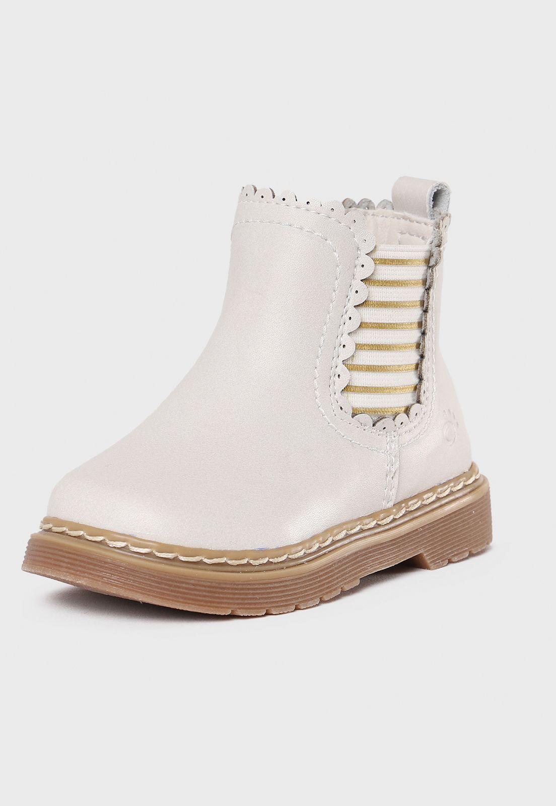 Bota Tipo Chelsea Niña Osito-1