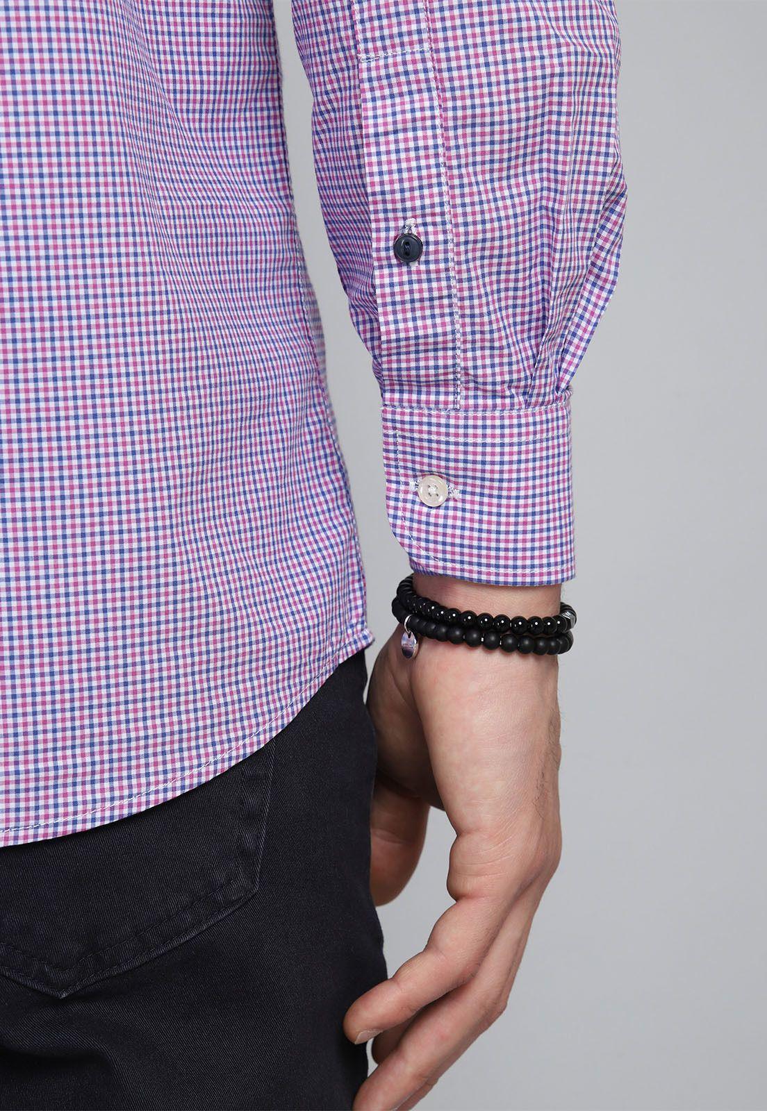 Camisa Cuadros Manga Larga Arrow CM31045RD-5