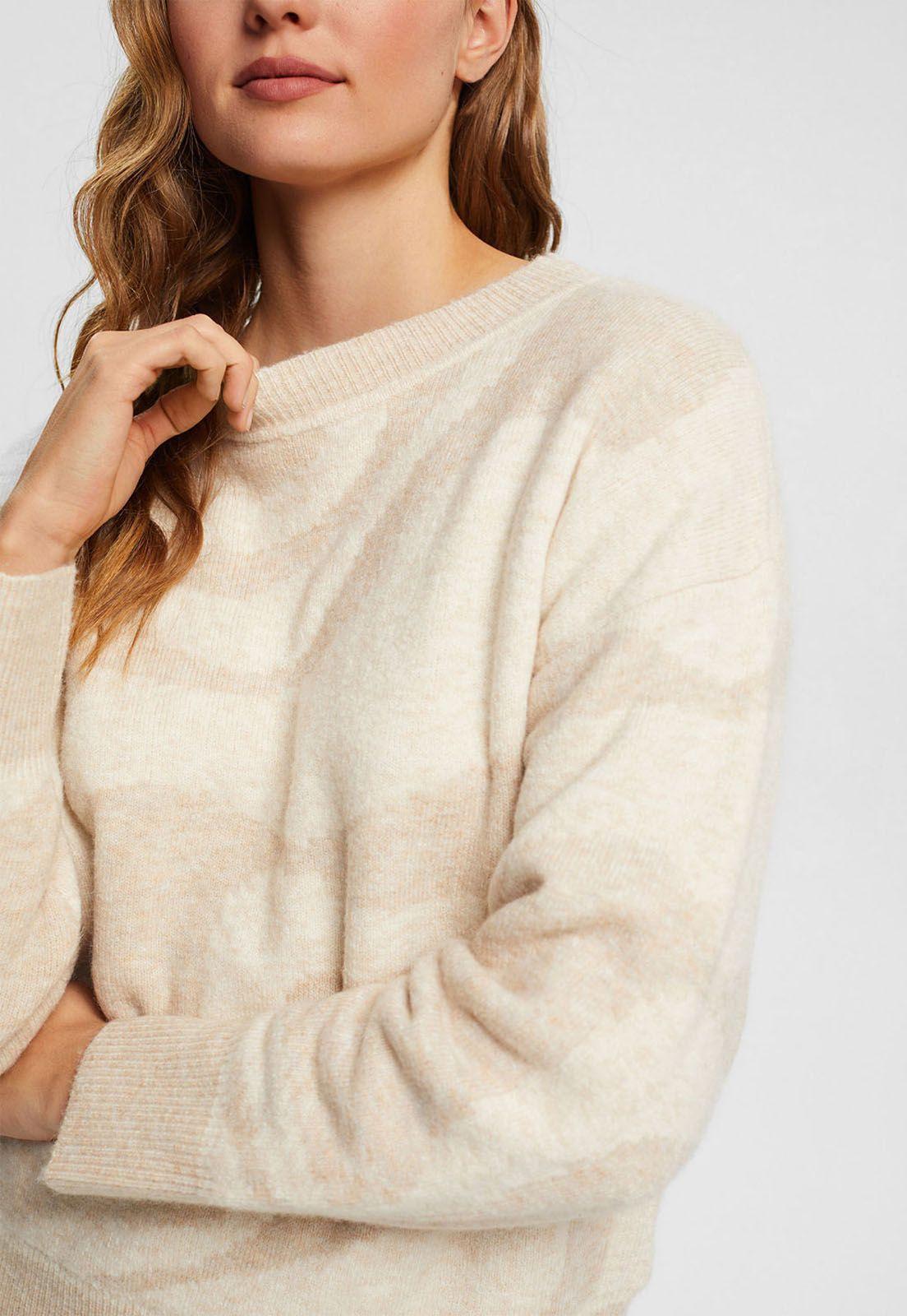 Sweater Con Intarsias Mujer Esprit-2