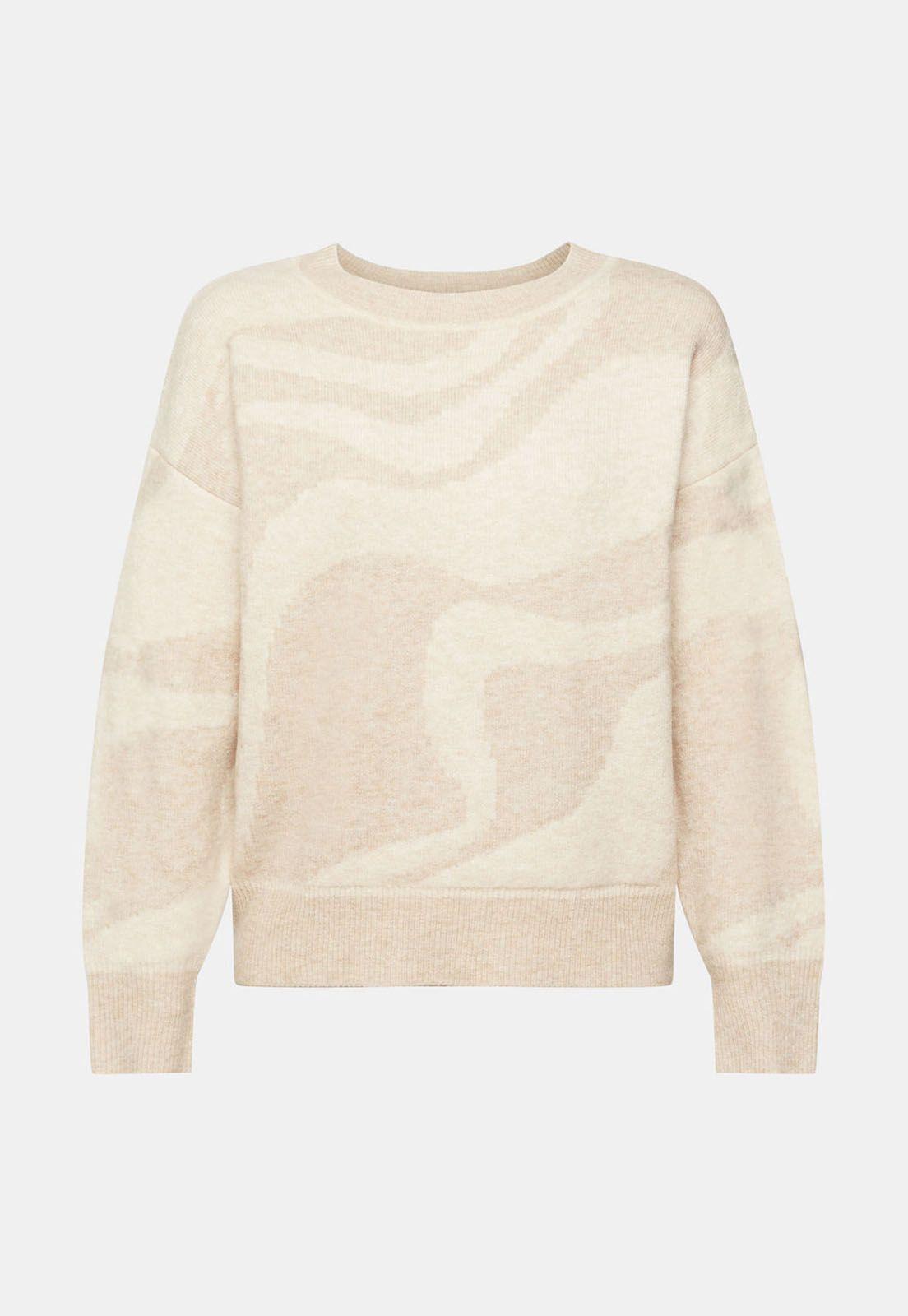 Sweater Con Intarsias Mujer Esprit-3