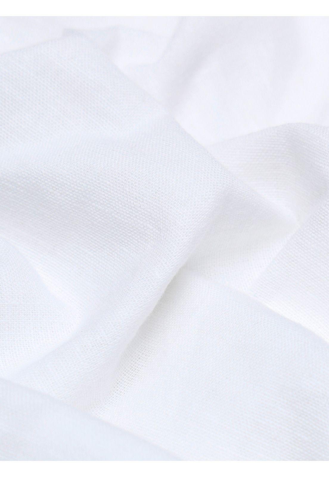 Camisa Lino Algodón Regular Fit Blanco Arrow CM34060BL-5