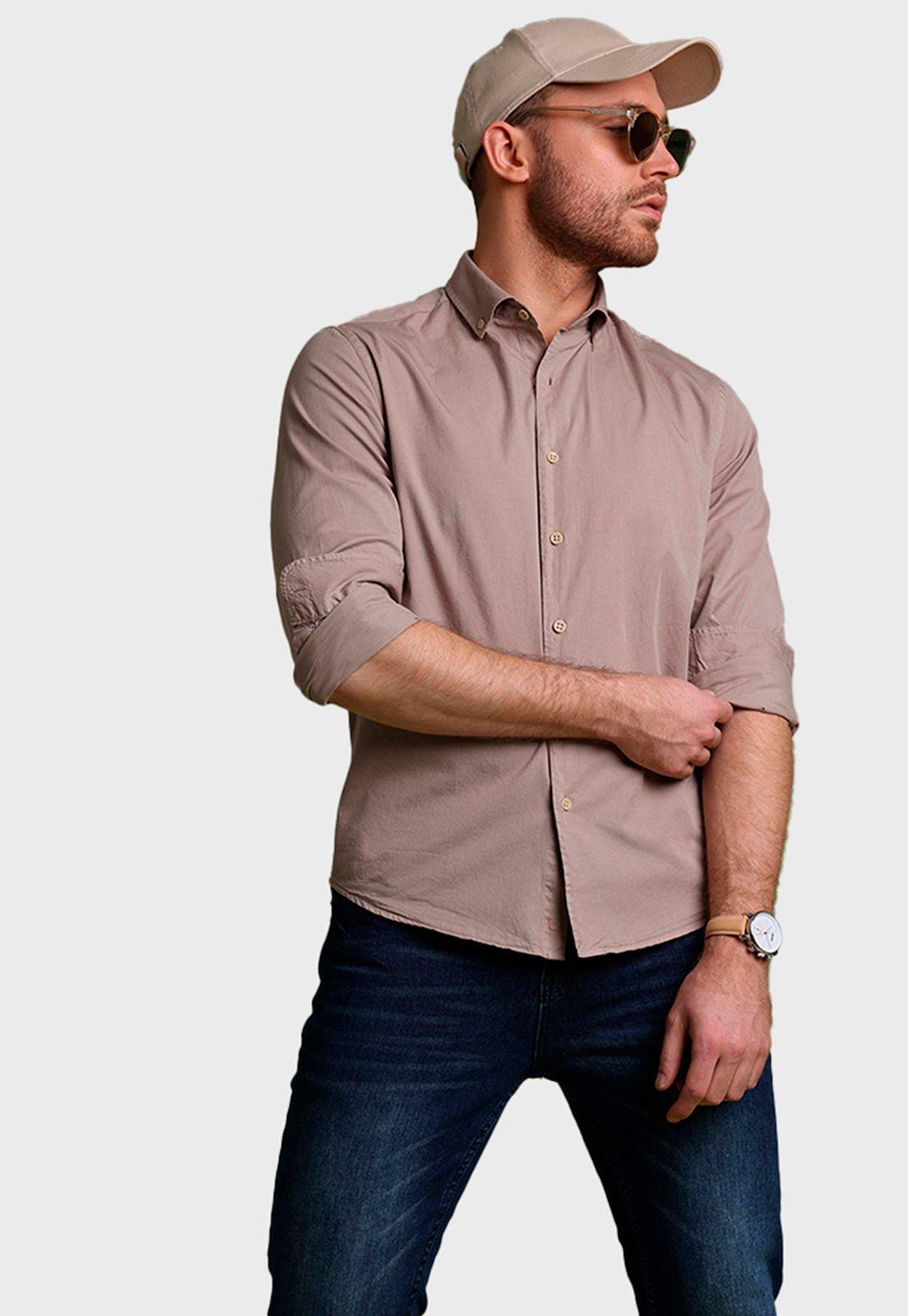 Camisa Manga Larga Guy Laroche-0