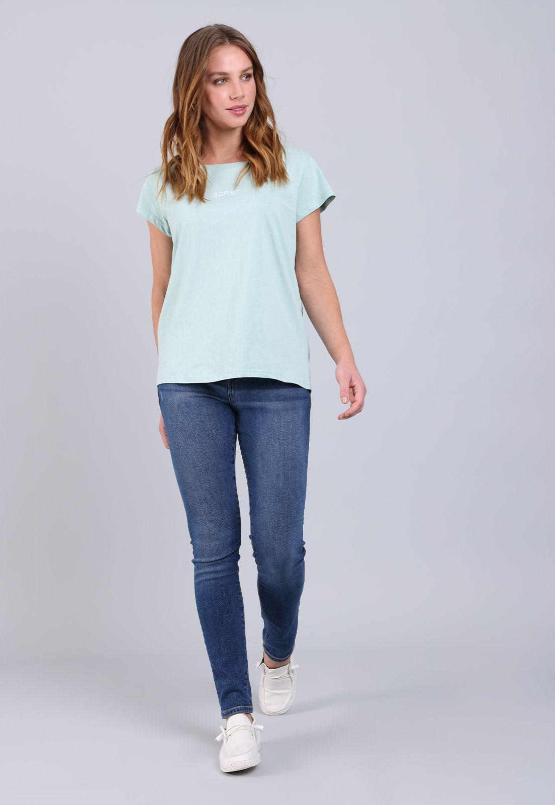 Polera Mujer Manga Corta Estampada Esprit-3