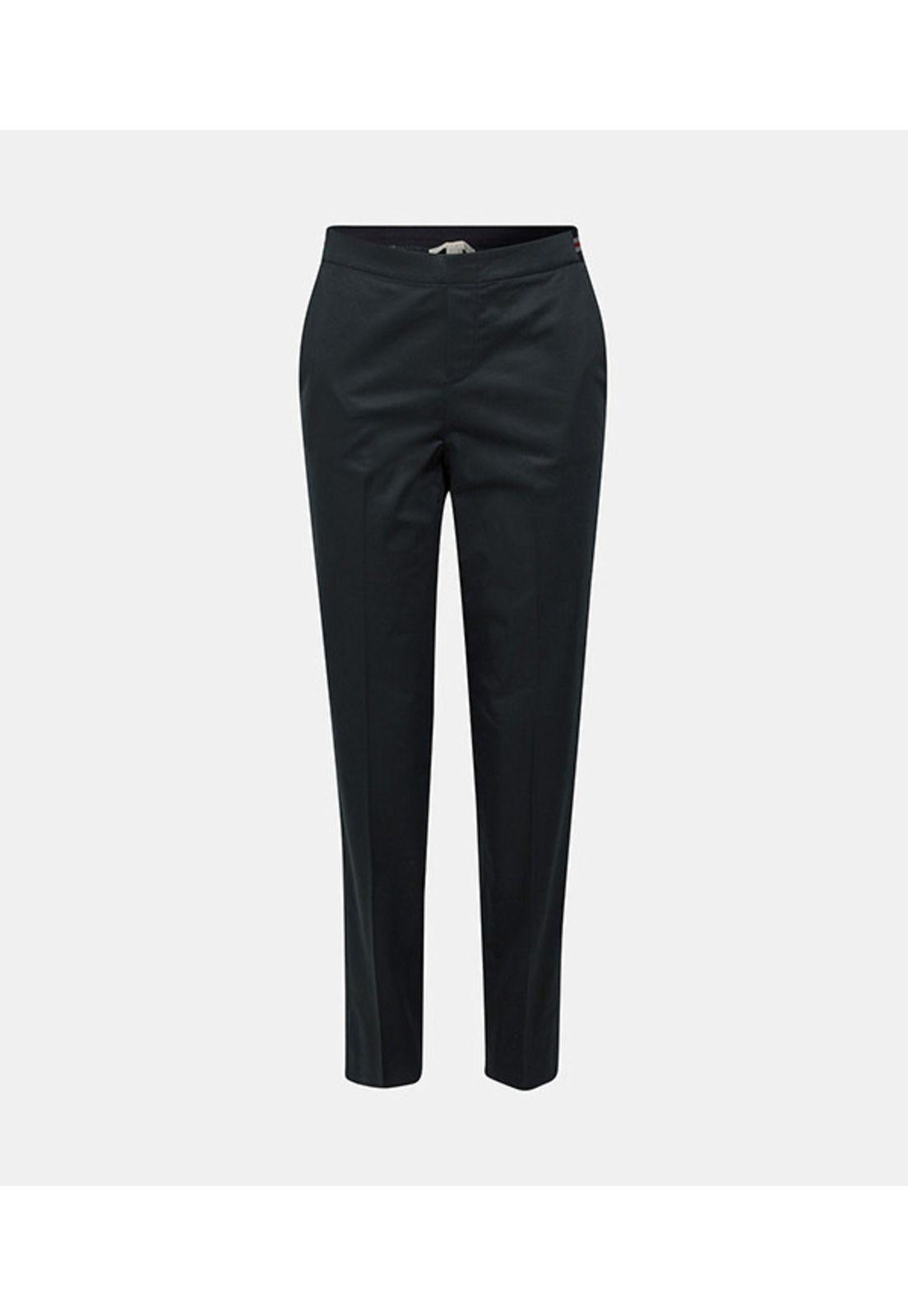 Pantalón con cintura elástica a rayas-3