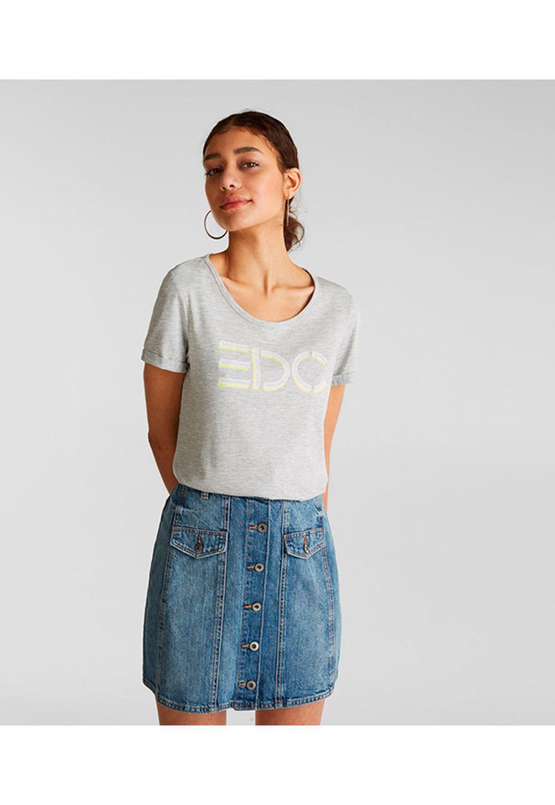 Polera neón con logotipo EDC-0