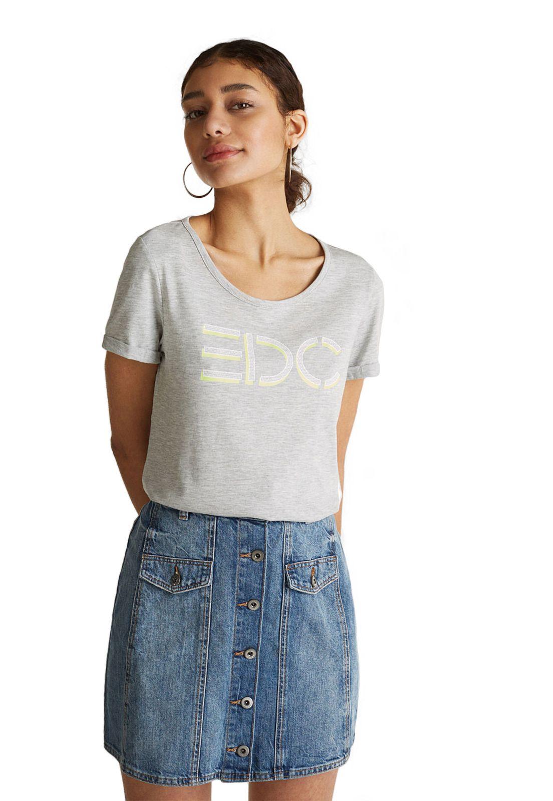 Polera neón con logotipo EDC-4