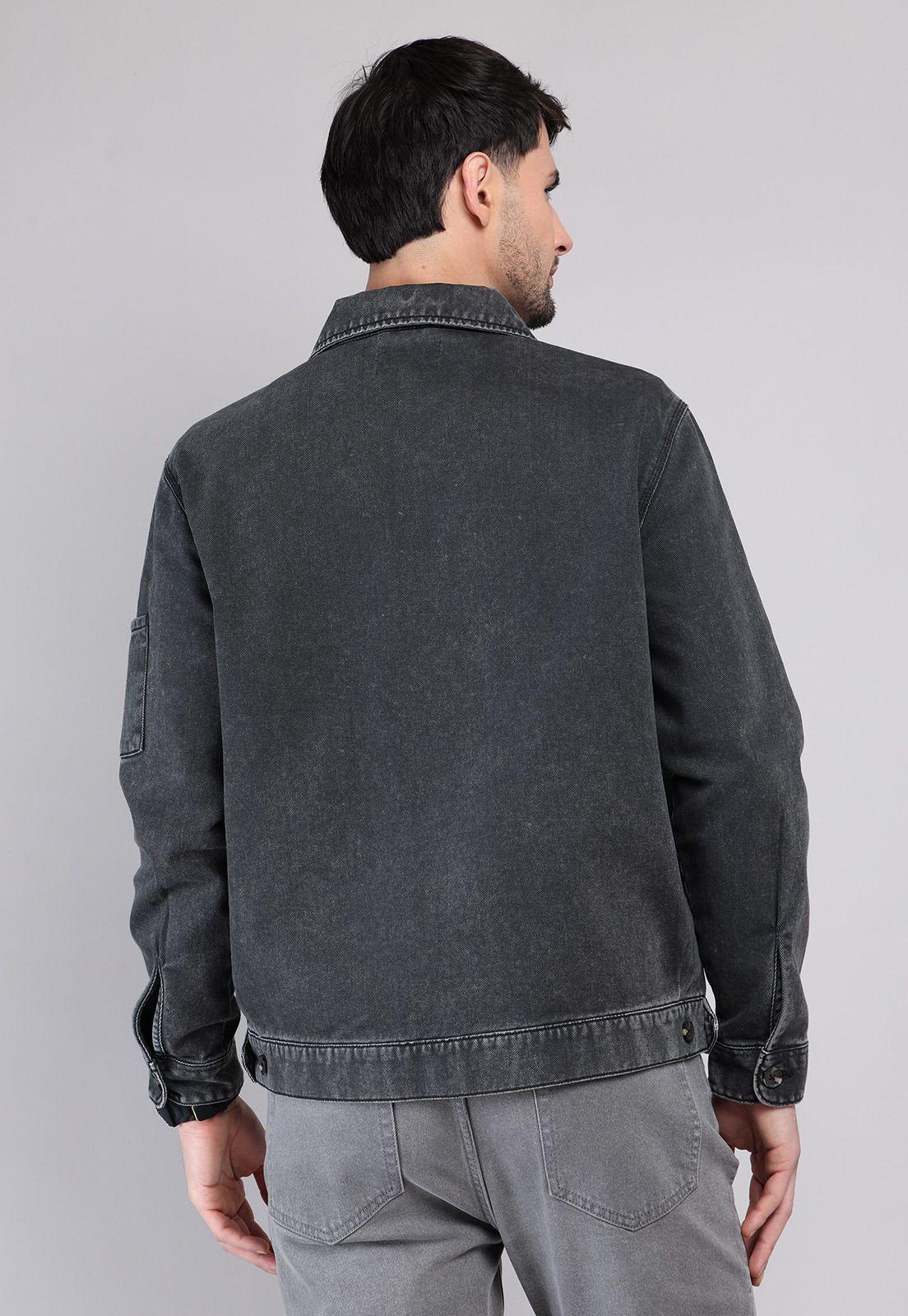 Chaqueta Denim Stone Wash Soviet SCVG050NE-1