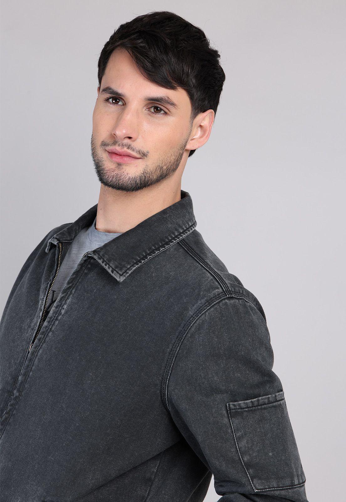 Chaqueta Denim Stone Wash Soviet SCVG050NE-2