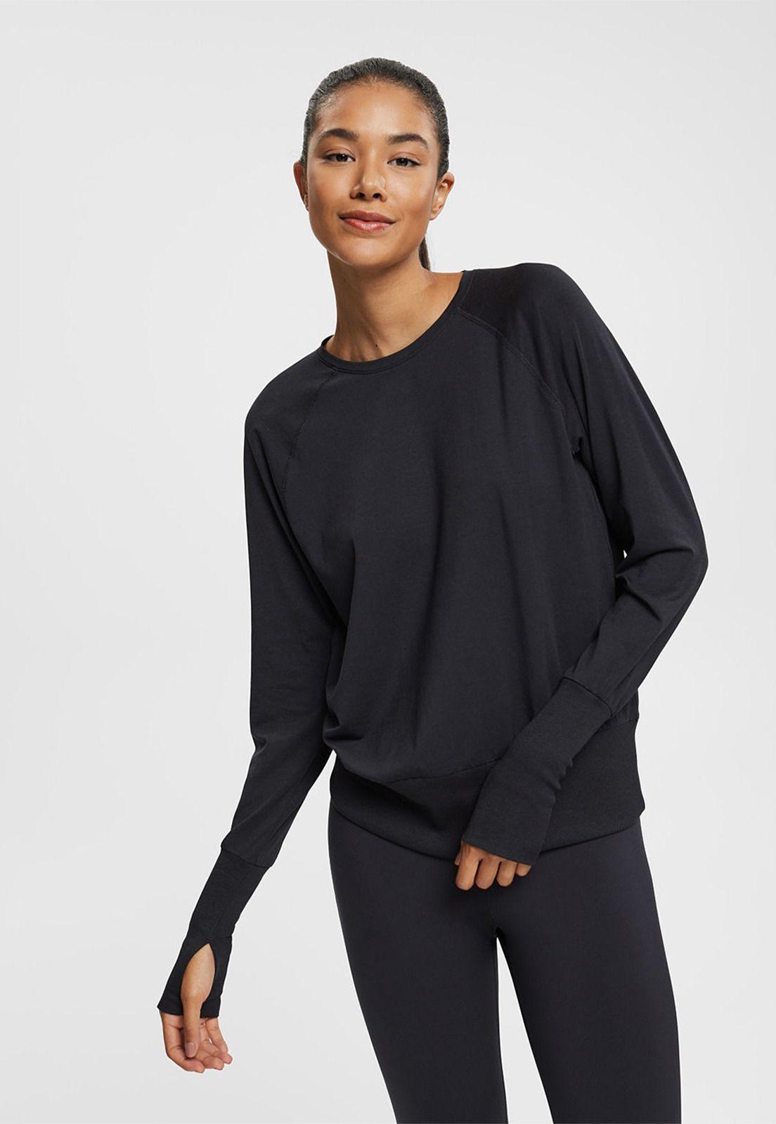 Polera Deportiva Manga Larga Mujer Esprit 992EI1K313-0
