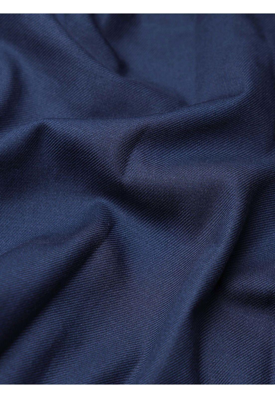 Camisa Texturada Tailored Fit Azul Marino Piero Butti PBCIF04NB-6