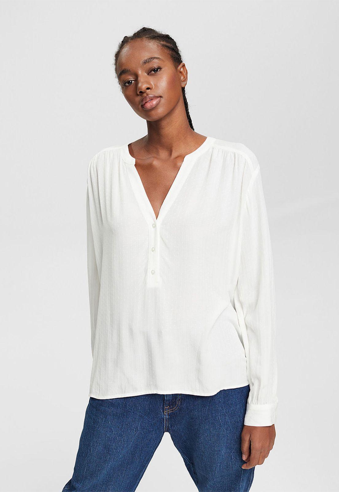 Blusa Holgada Manga Larga Esprit-0