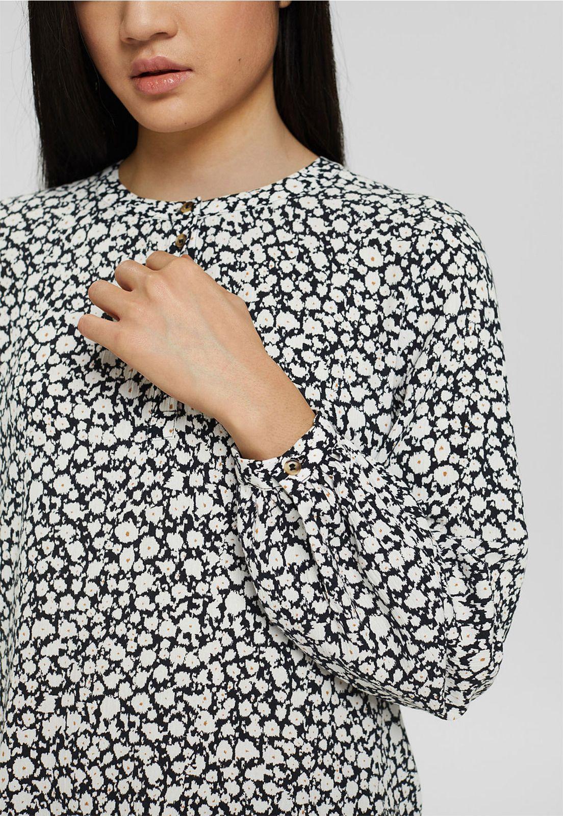 Blusa Mujer Manga Larga Estampada Esprit-2