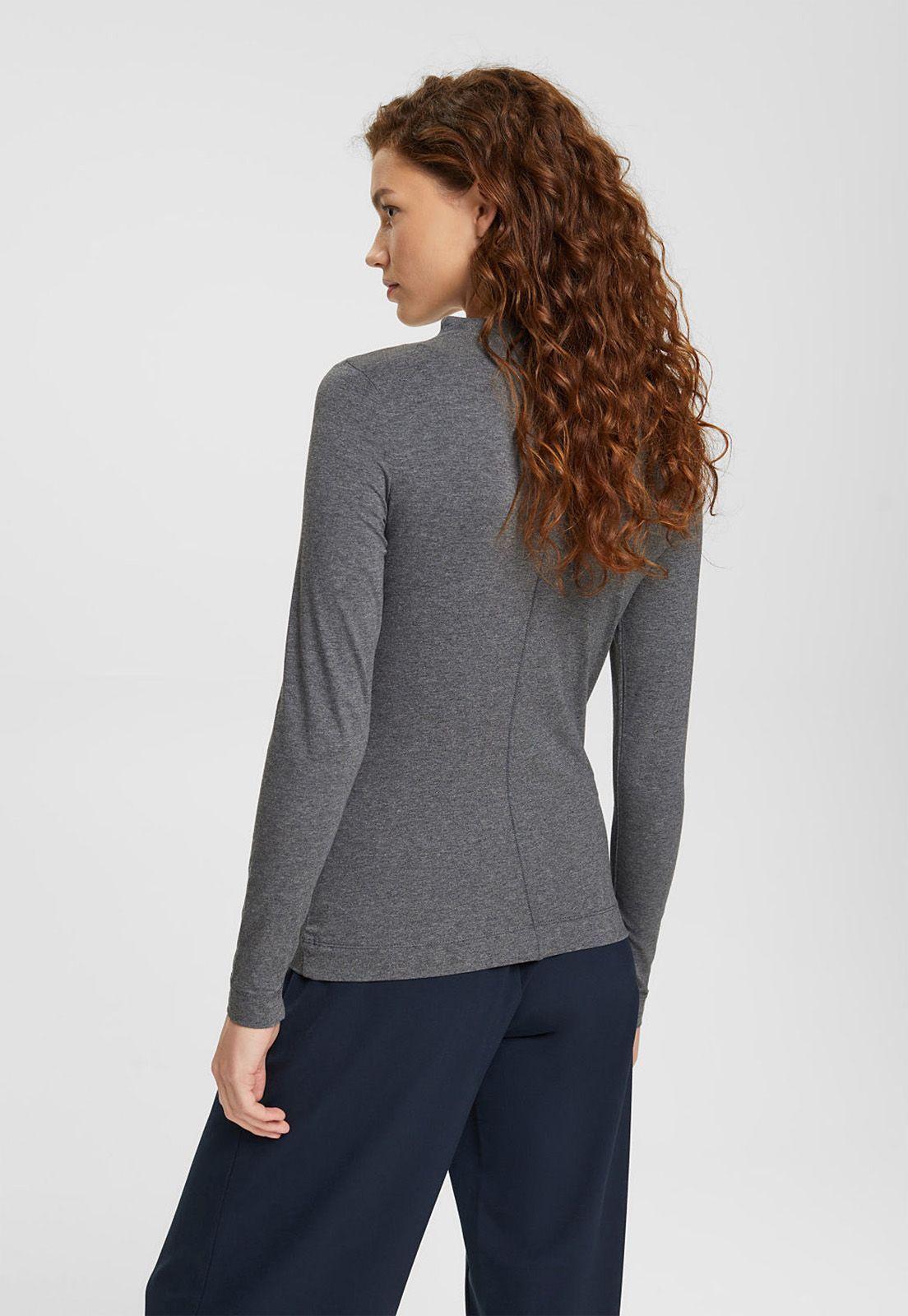 Polera De Manga Larga Mujer Esprit Azul cielo-1