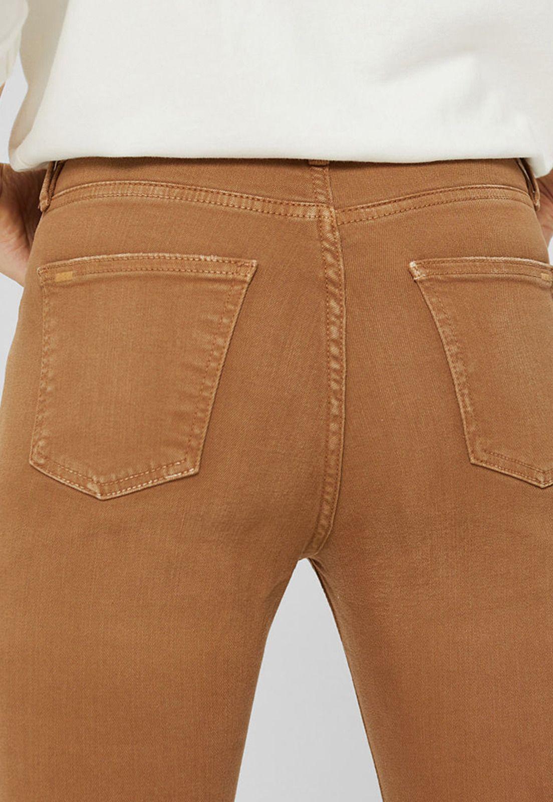 Pantalón Mujer Skinny High Rise Esprit Verde oscuro-2