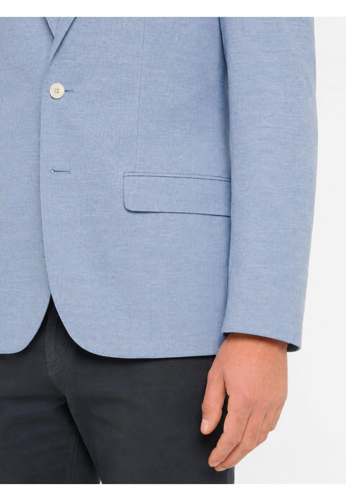 Blazer Fantasía Lino Tailored Fit Celeste Arrow 5035024CE-4