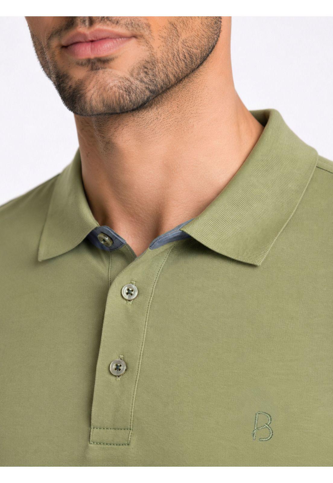 Polera Pique Regular Fit Verde Piero Butti PBDVK50VE-2