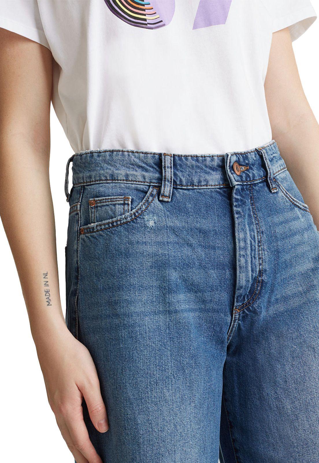 Jeans wide leg high rise-6