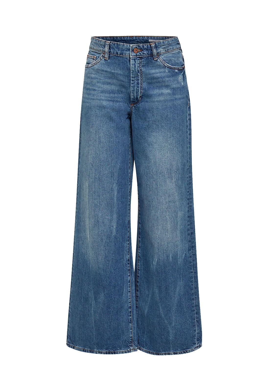 Jeans wide leg high rise-7