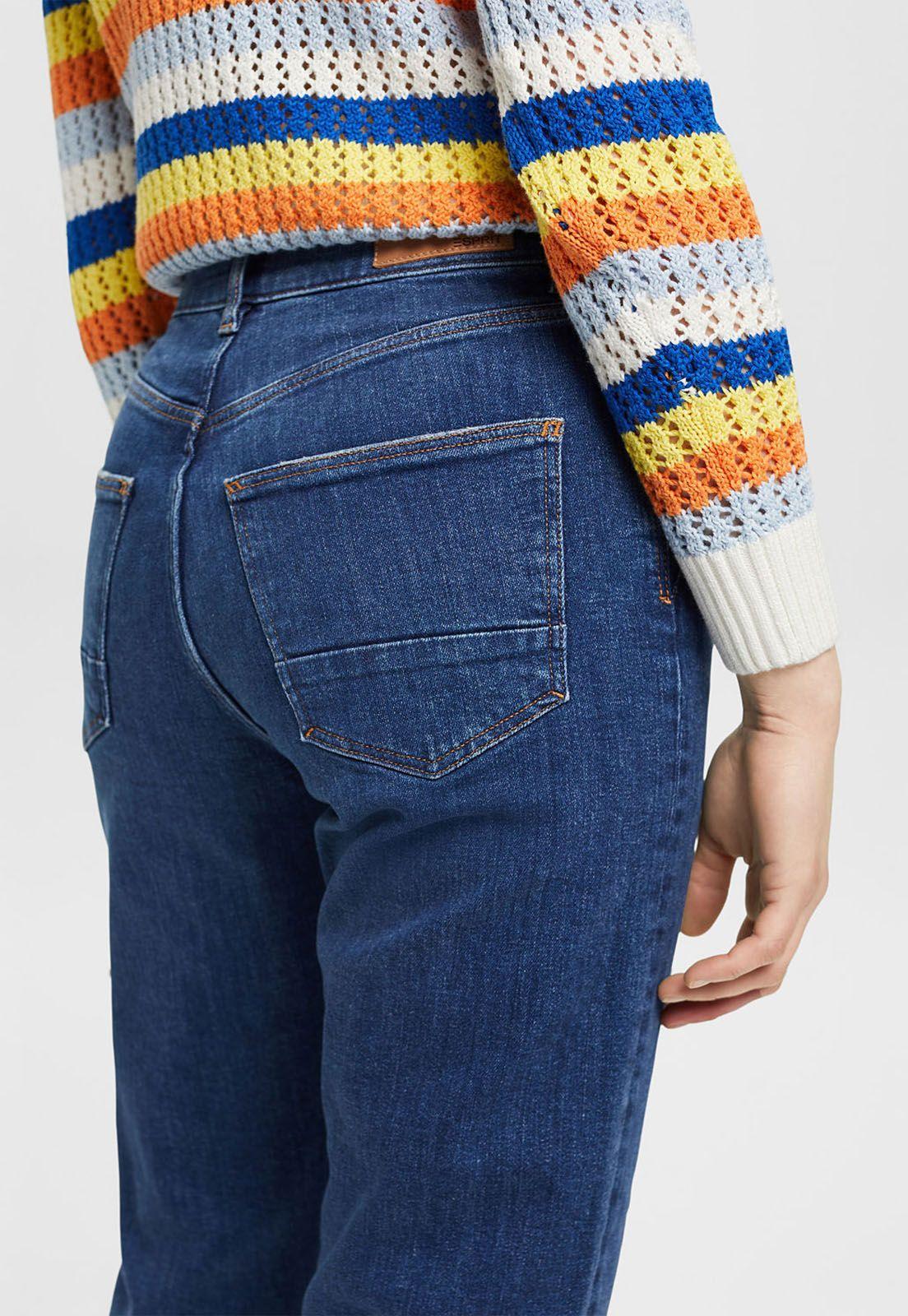 Jeans De Corte Dad Fit Mujer Esprit-2