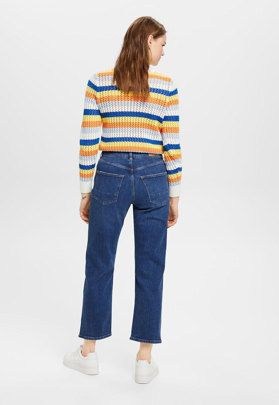 Jeans De Corte Dad Fit Mujer Esprit-1