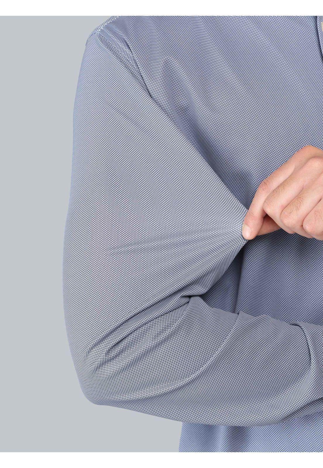 Camisa Ultra Spandex Regular Fit Azul Marino Arrow CM33052NB-5