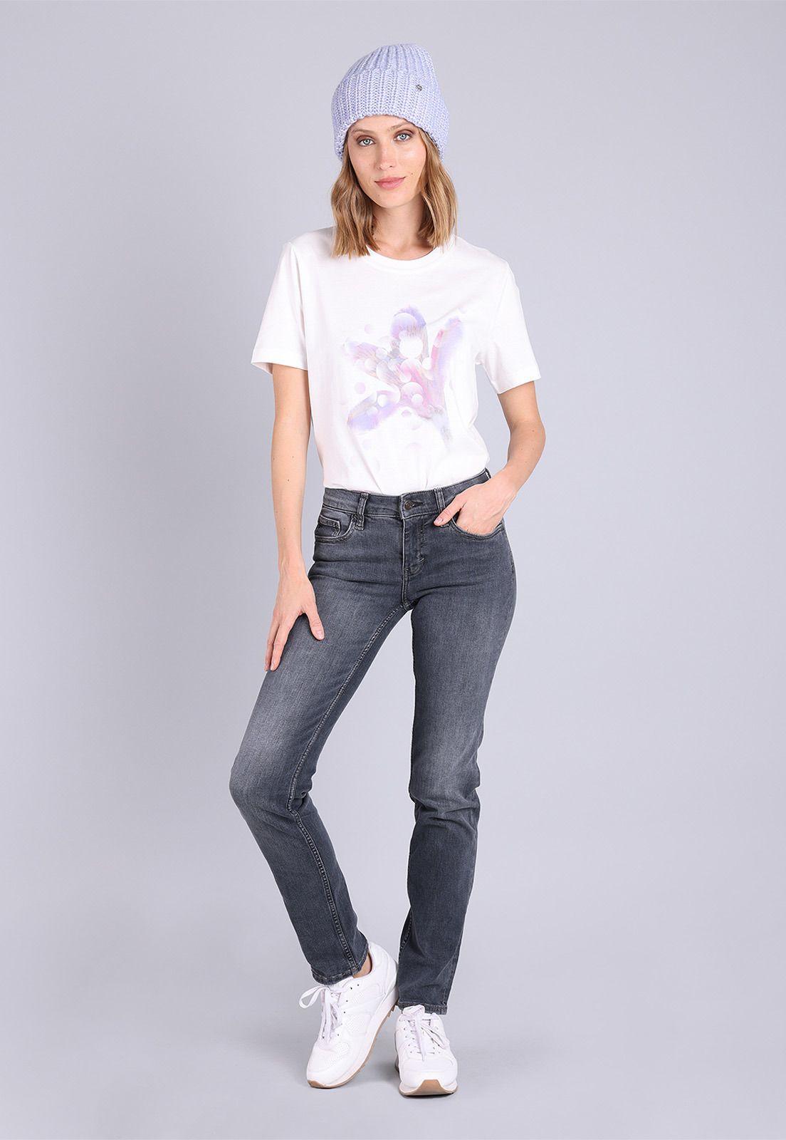 Polera manga corta escote redondo Mujer Esprit-0