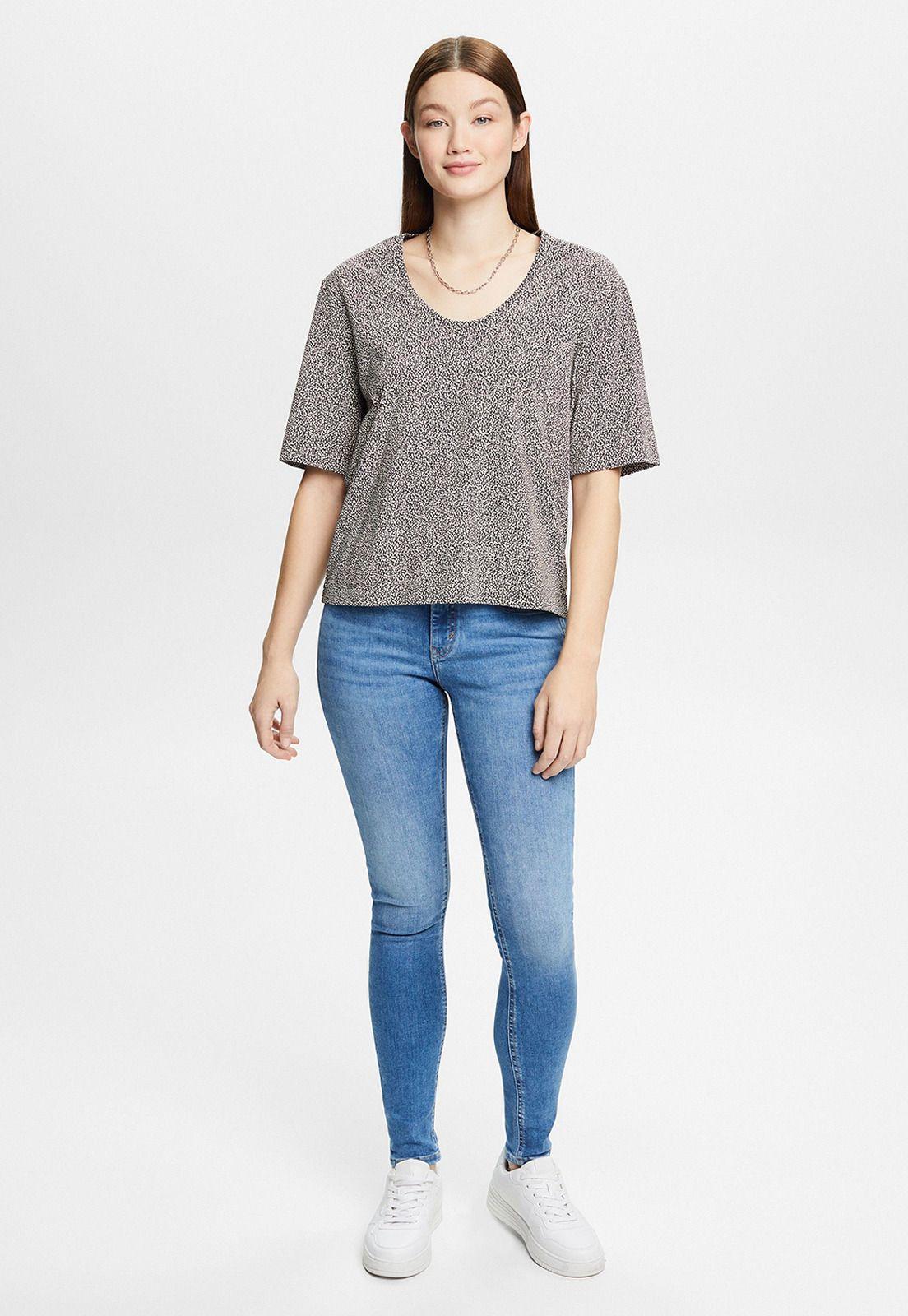 Polera Manga Corta Mujer Esprit 073EE1K318-2