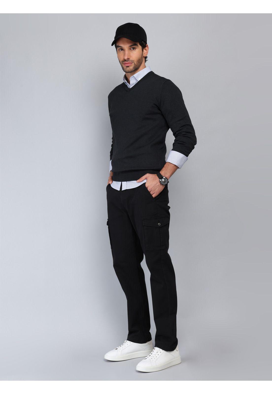 Sweater Cuello V Piero Butti PBCII52CB-3