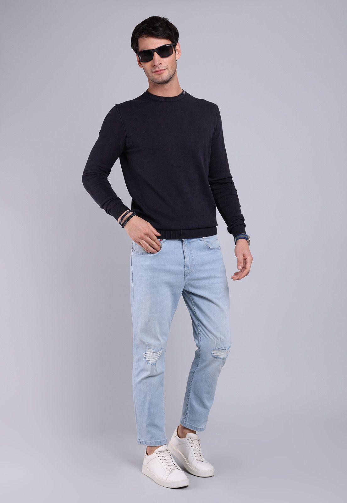 Sweater Cuello Redondo Soviet BVSHI32AZ-3