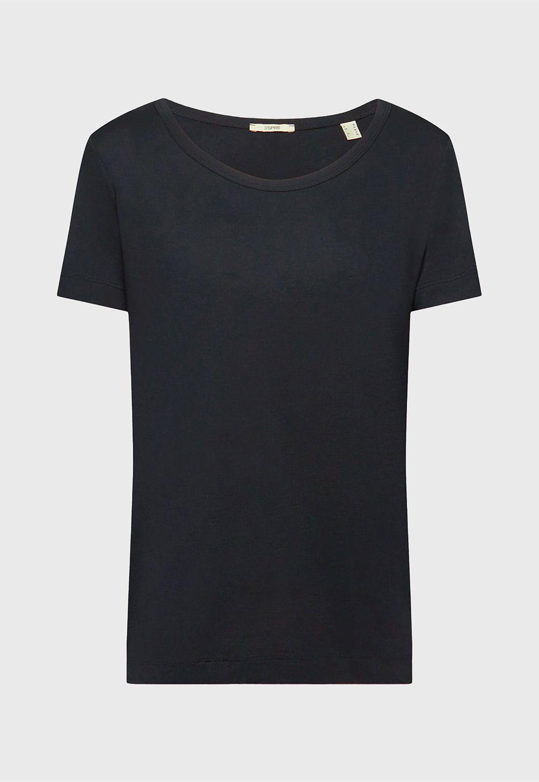 Polera de Viscosa Cuello Redondo Mujer Esprit 033EE1K338-3