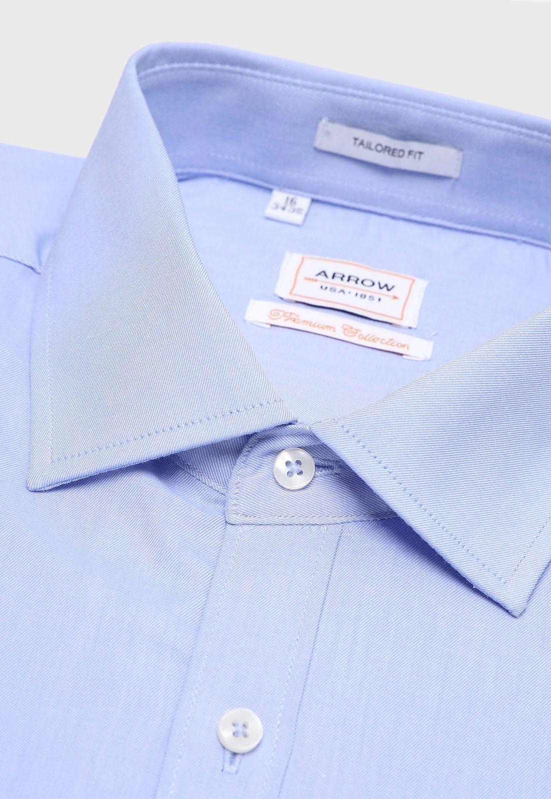 Camisa Hombre Arrow Formal Spandex Texturada Elasticada-1