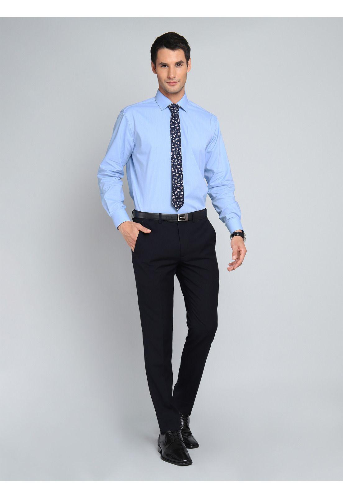 Camisa Hombre Arrow Formal Spandex Texturada Elasticada-3