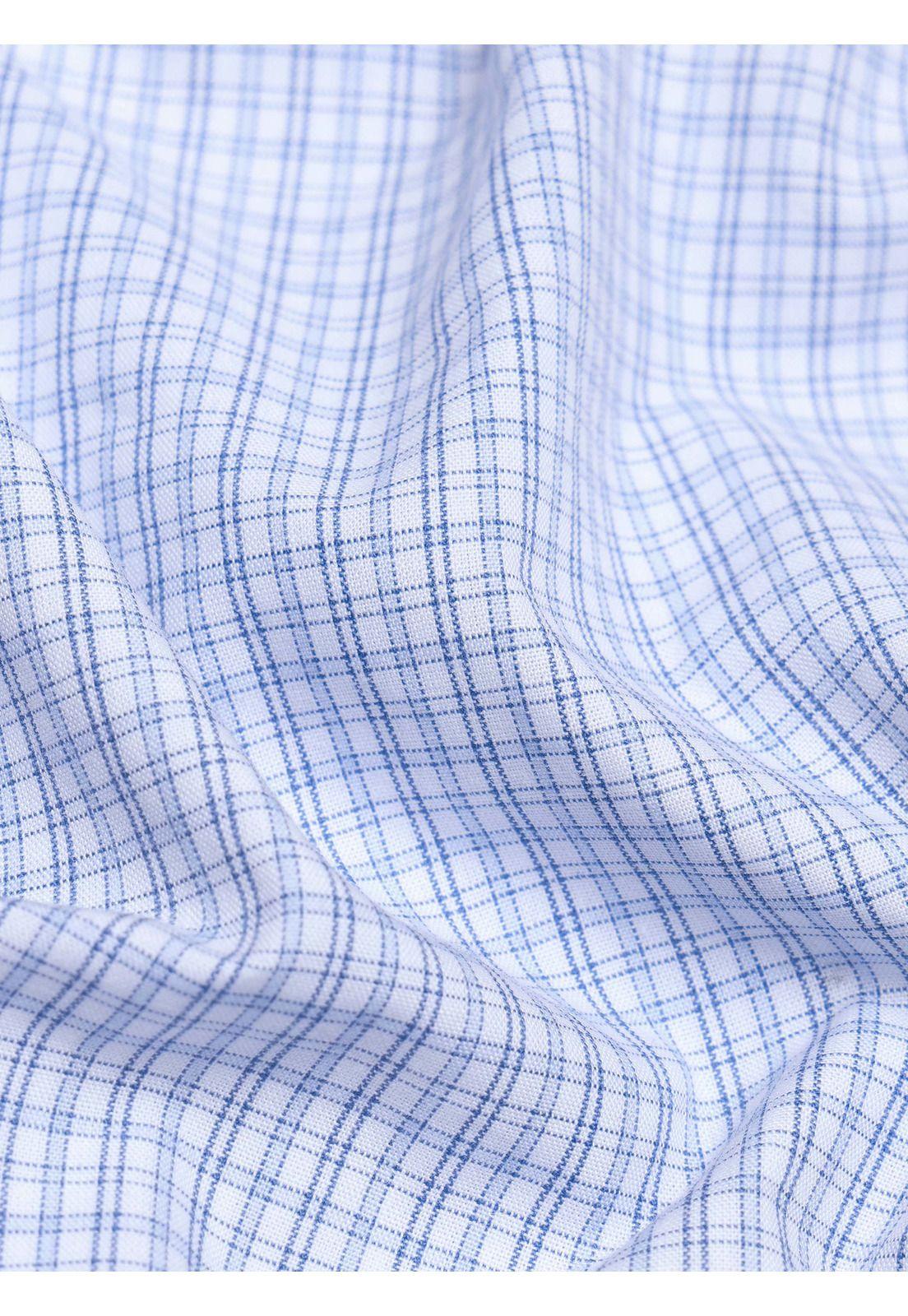 Camisa Formal Cuadros Tailored Fit Celeste Arrow ARM0629CE-6