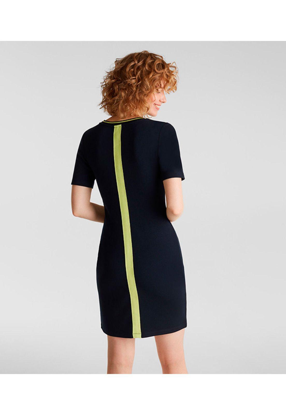 Vestido jersey a rayas-2