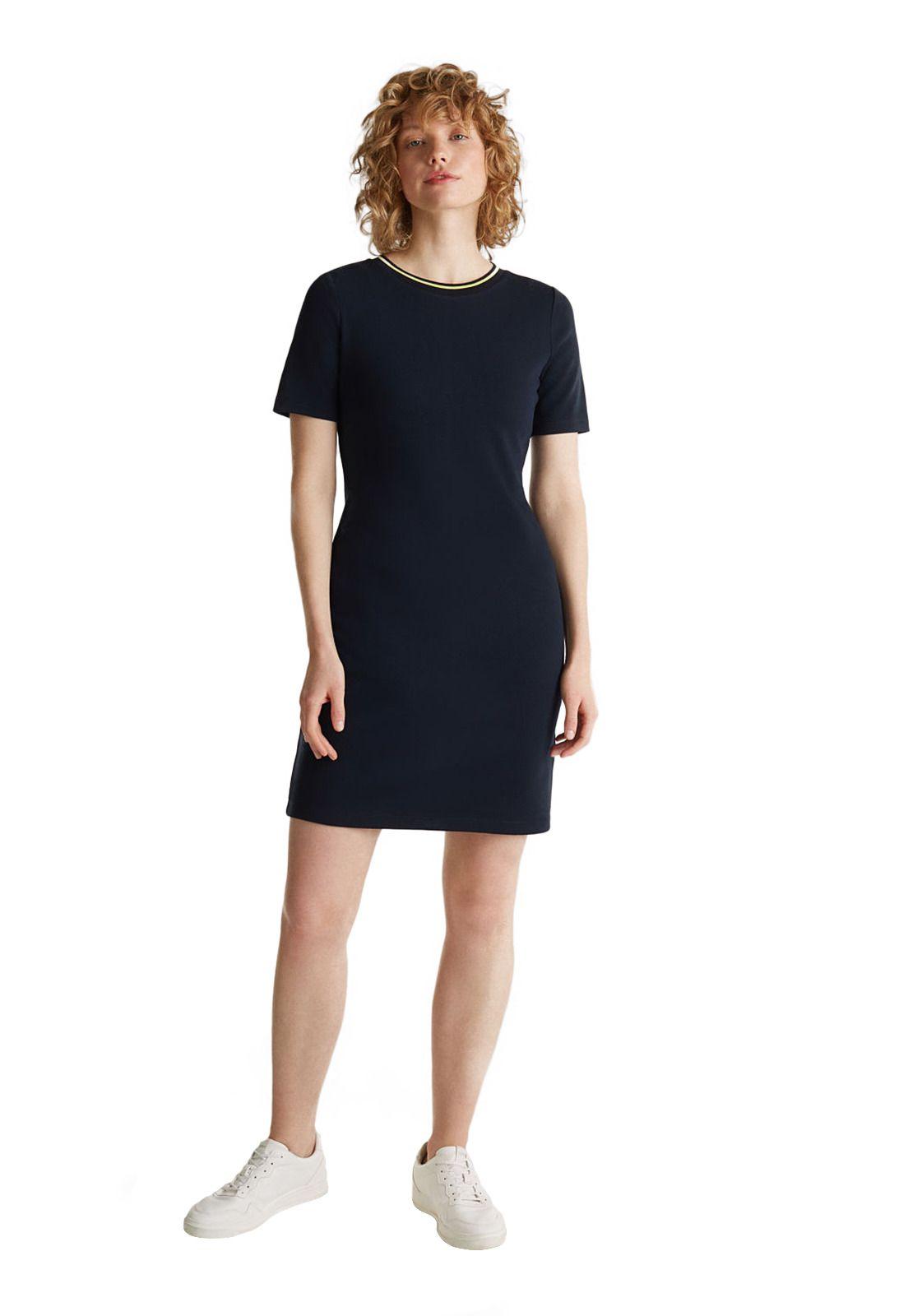 Vestido jersey a rayas-4