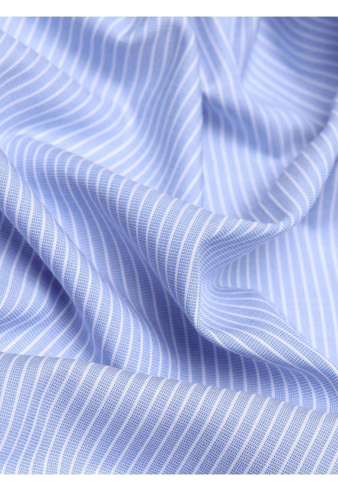 Camisa Formal Rayas Non Iron Tailored Fit Azul Arrow ARM0493AZ-5