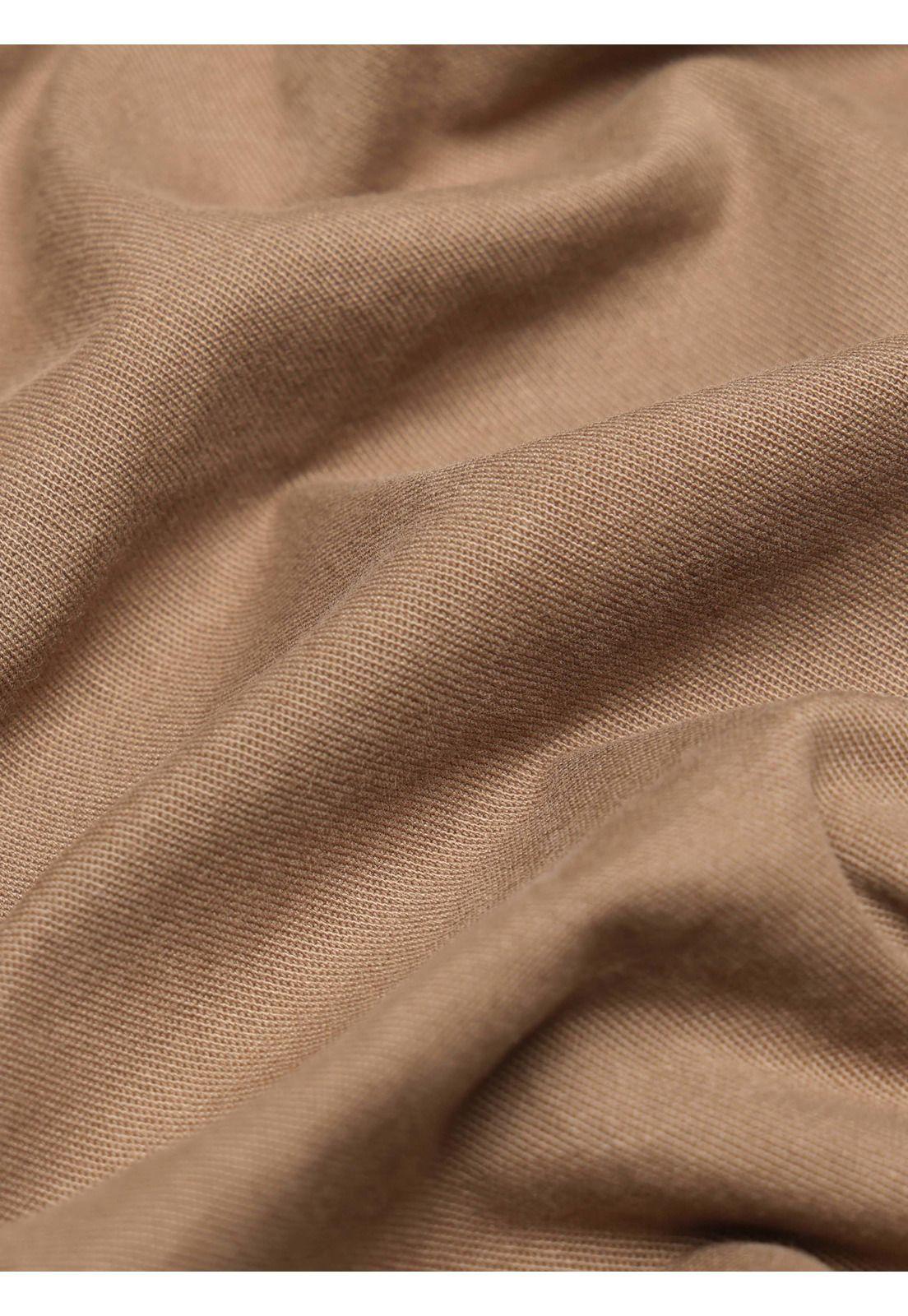 Pantalón Chino Spandex Regular Fit Tabaco Arrow PA34080TA-5