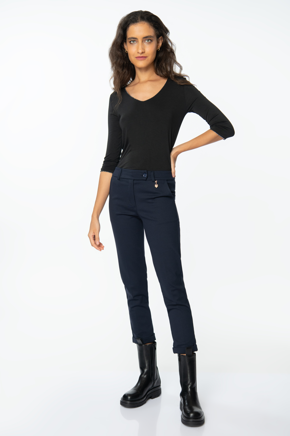 Pantalon Cleo Azul-0