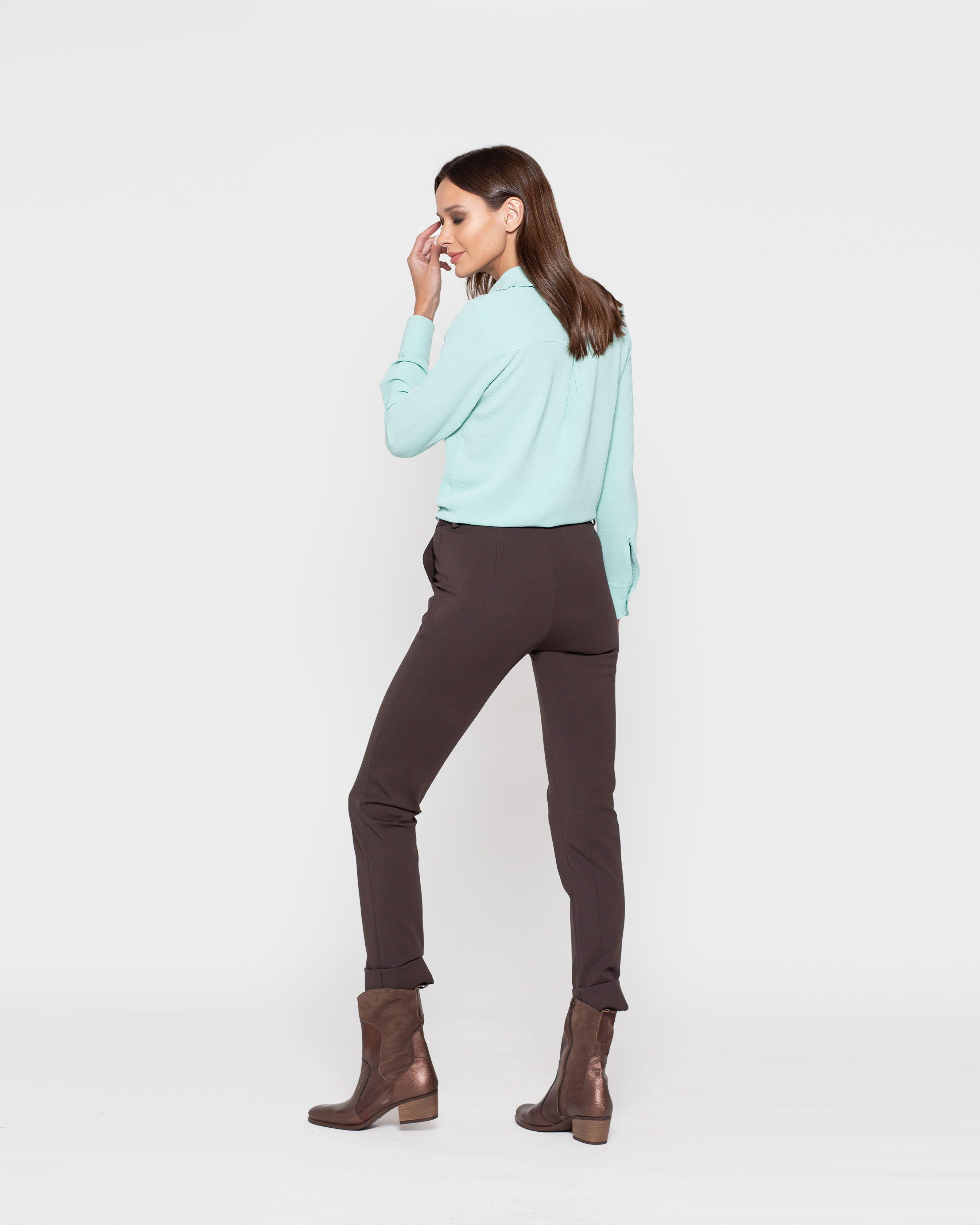Blusa Mujer Hibisco Verde Menta Ludovica-1