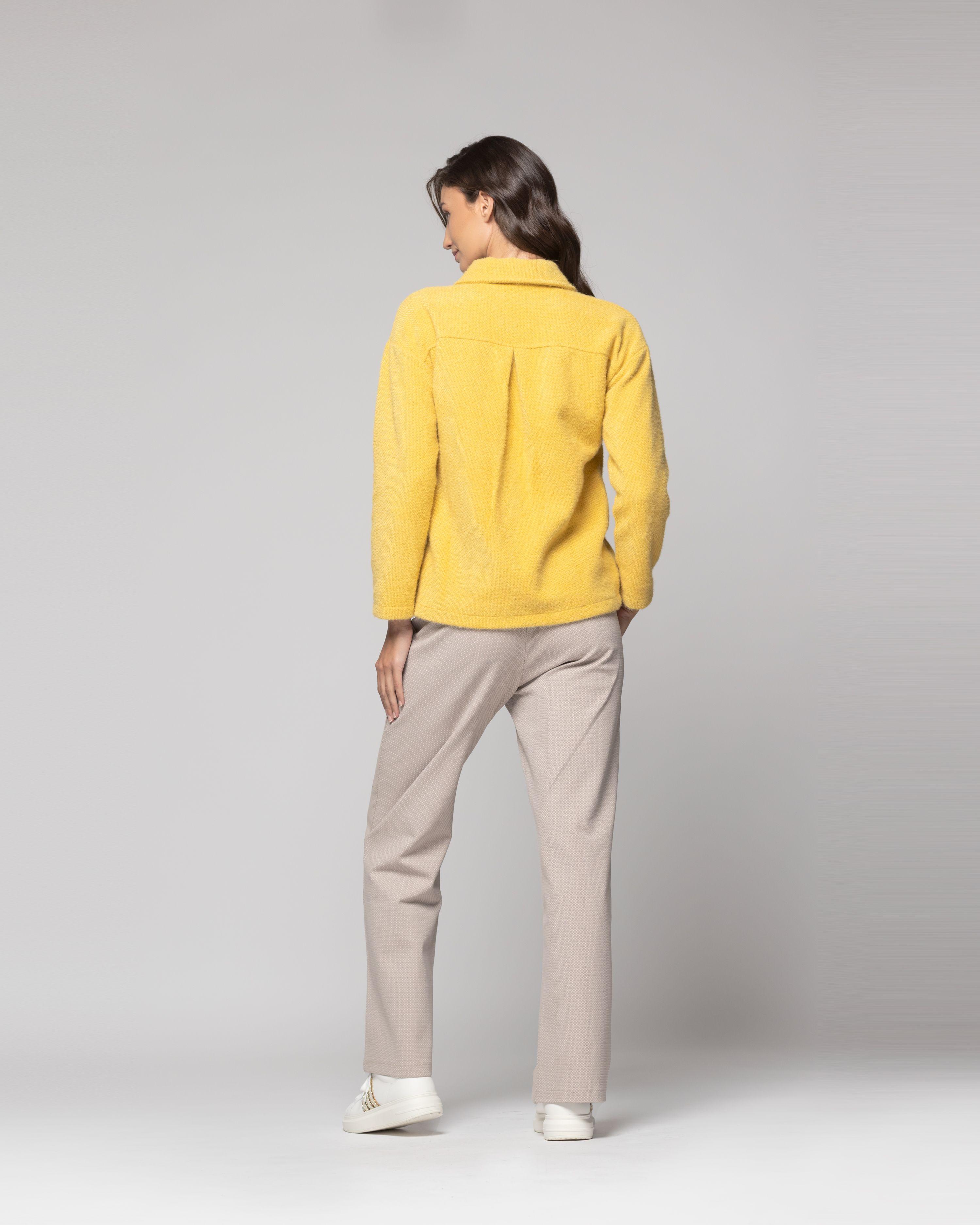 Chaqueta Mujer Leire Amarillo Lineatre-2