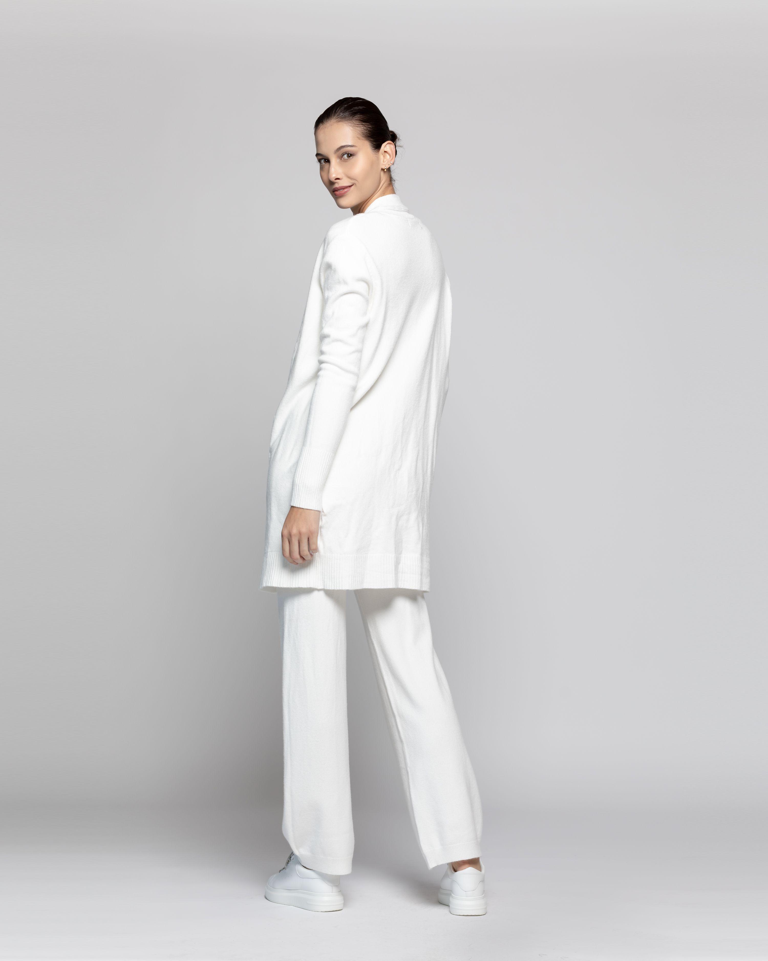 Sweater Mujer Giselle Blanco Lineatre-0
