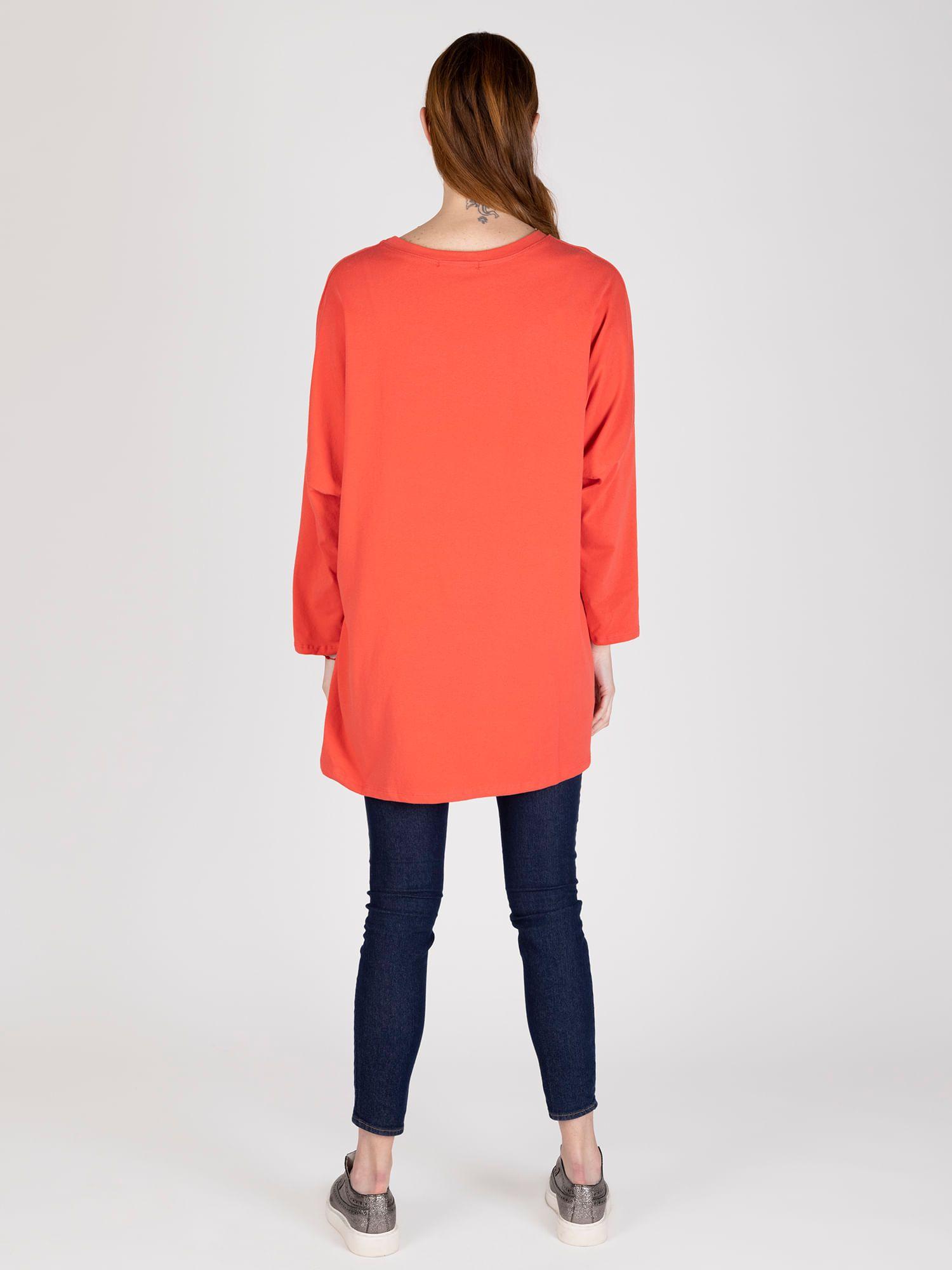 Polera Rojo Lineatre-1