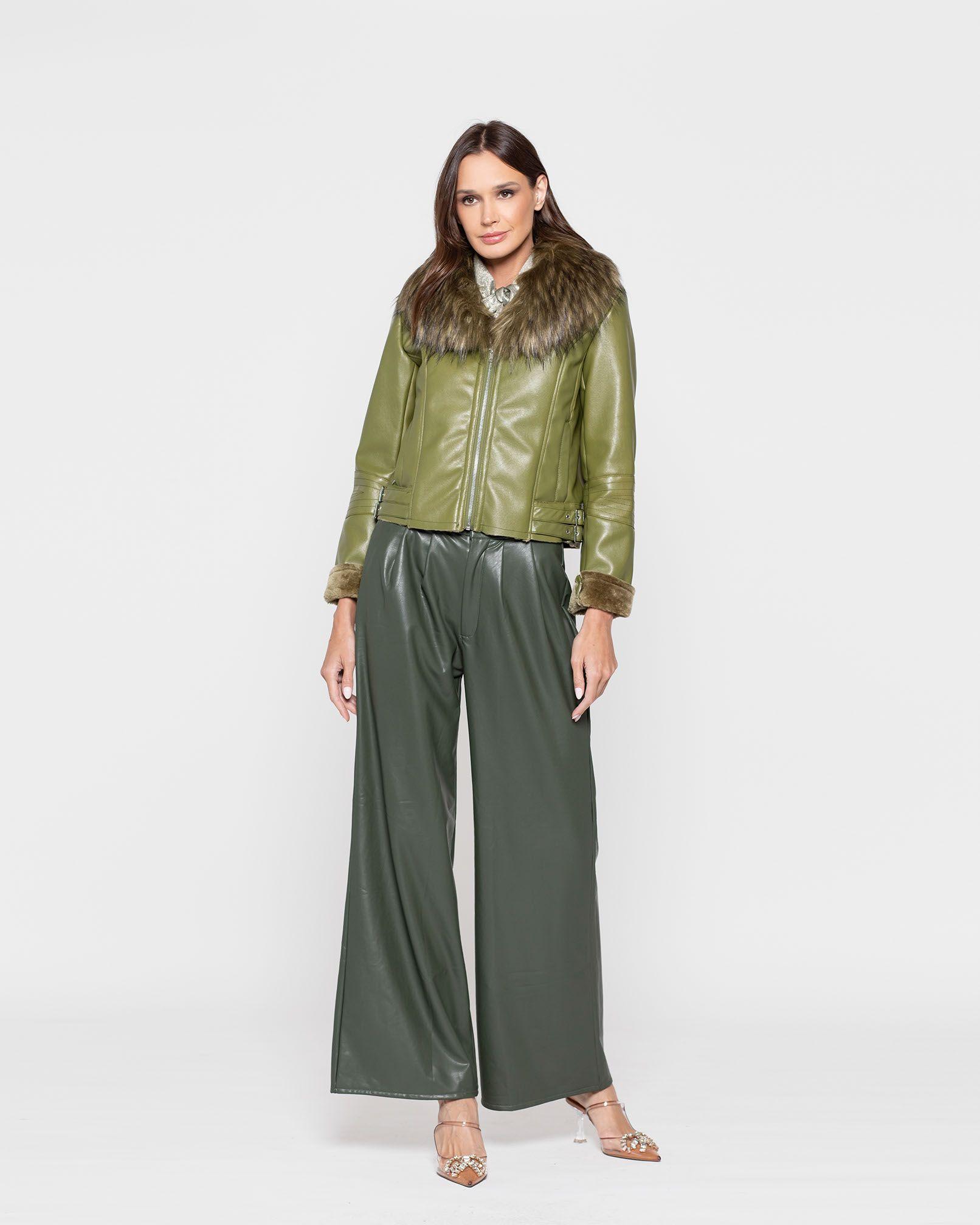 Chaaqueta Mujer Elderweiss Verde Ludovica-0